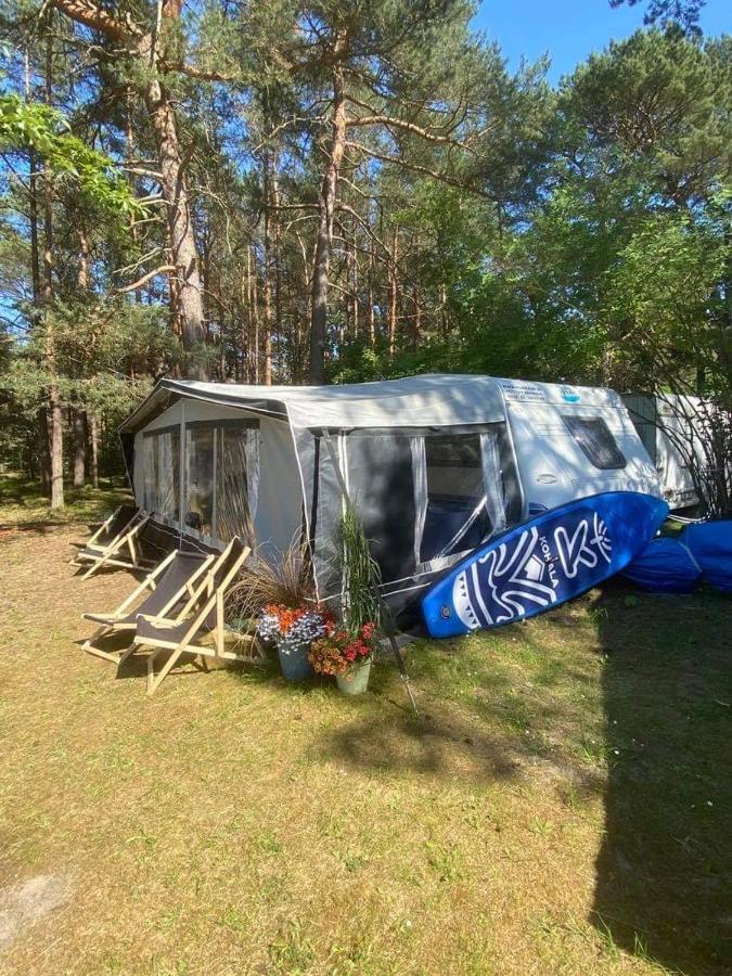 Przyczepa Abordaz Na Campingu Kormoran Hotel Хел Екстериор снимка